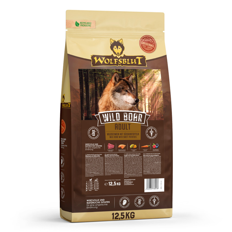 Wolfsblut Wild Boar Adult - Wildschwein mit Kartoffel