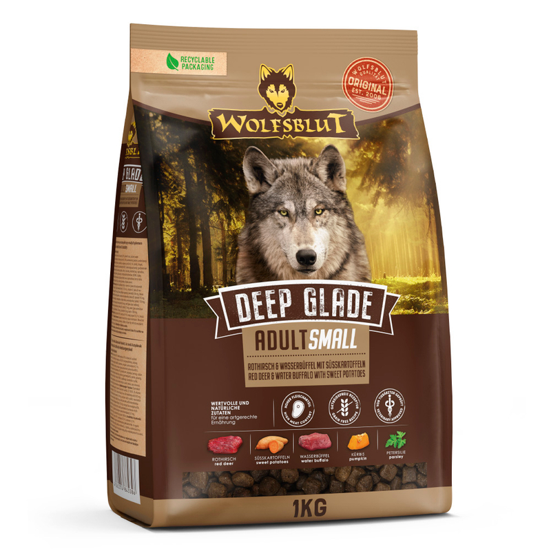 Wolfsblut Deep Glade Small Breed - Rothirsch mit Süßkartoffel