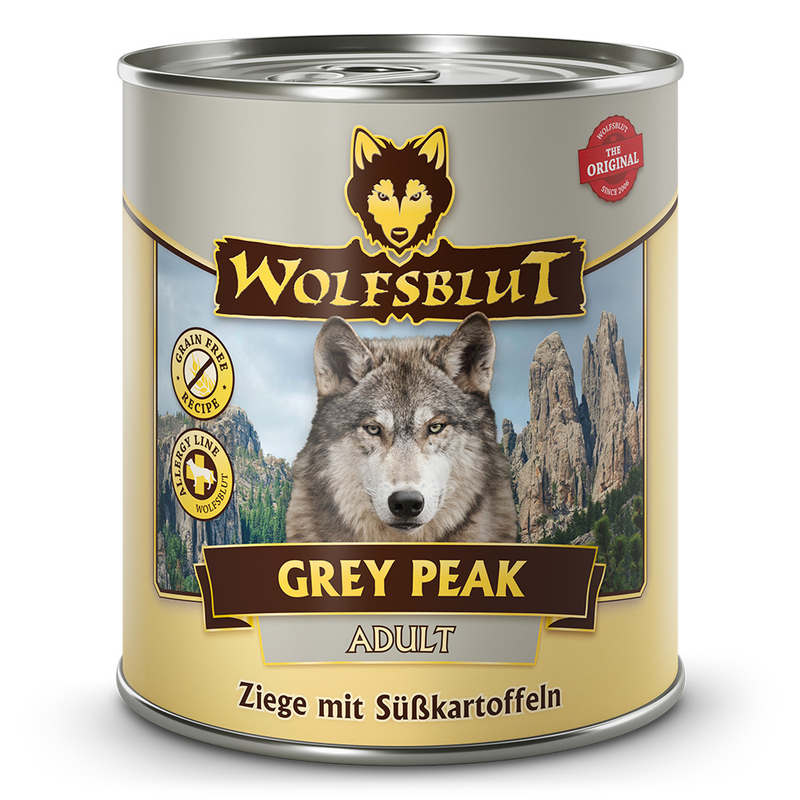 Wolfsblut Grey Peak Adult - Ziege mit Süßkartoffeln