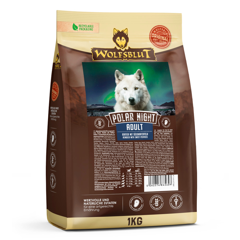 Wolfsblut Polar Night Adult - Rentier mit Kürbis