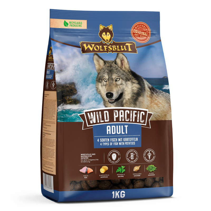 Wolfsblut Wild Pacific Adult - Fisch mit Kartoffel