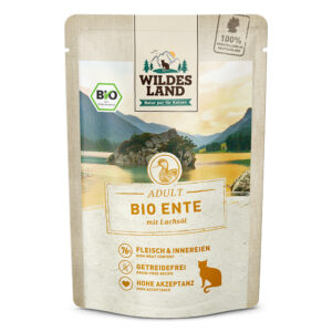 Wildes Land Bio Ente PUR mit Lachsöl