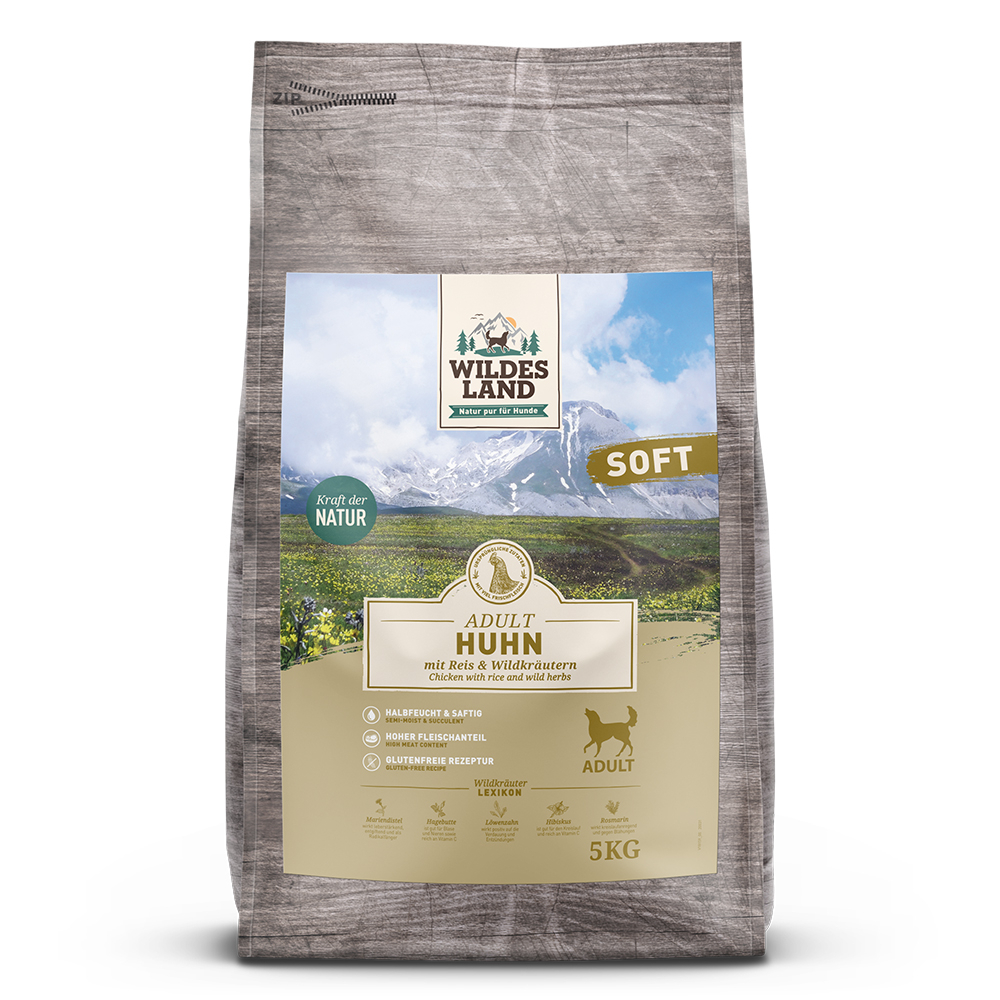 Wildes Land Huhn mit Reis Soft