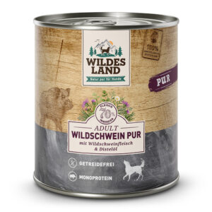 Wildes Land Wildschwein PUR mit Distelöl