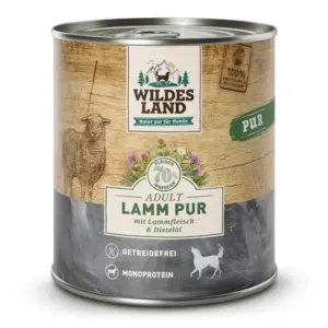 Wildes Land Lamm PUR mit Distelöl