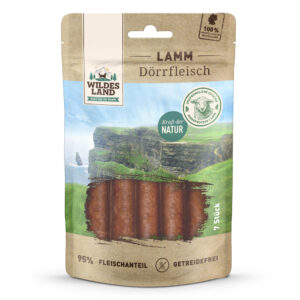 Wildes Land Lamm Dörrfleisch 3 Stk.