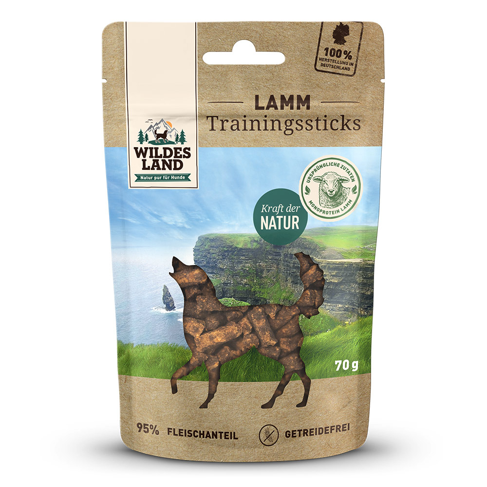 Wildes Land Lamm Trainingssticks