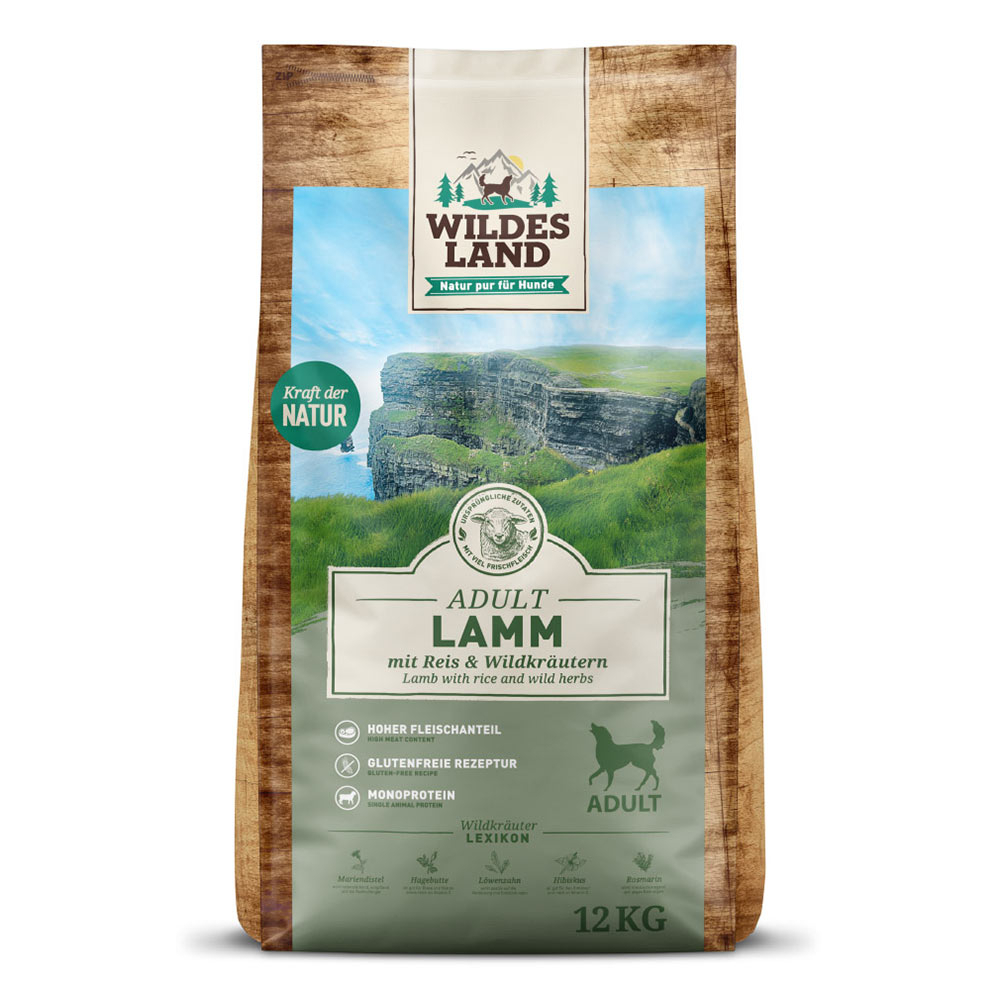 Wildes Land Classic Lamm mit Reis