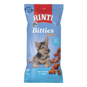 Rinti Bitties Puppy Huhn und Rind 75g