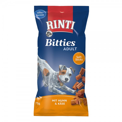 Rinti Bitties Adult mit Huhn und Käse 75g