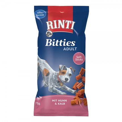 Rinti Bitties Adult mit Huhn und Kalb 75g