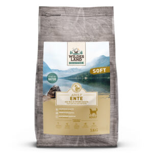 Wildes Land Ente mit Reis Soft