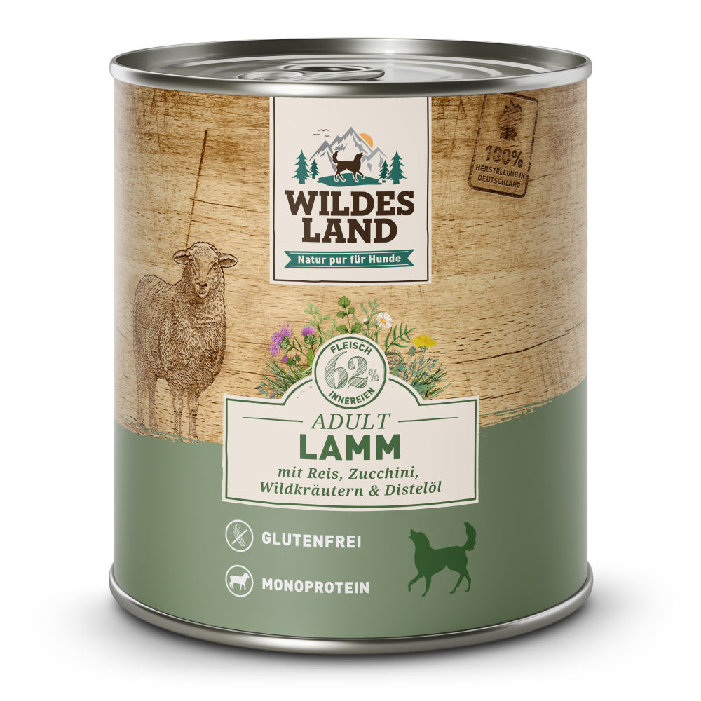 Wildes Land Classic Lamm mit Reis & Zucchini