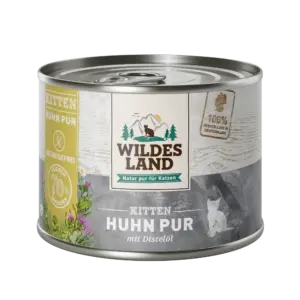 Wildes Land Pur / Kitten Huhn PUR für Kitten mit Distelöl