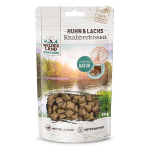 Wildes Land Knabberkissen Huhn und Lachs