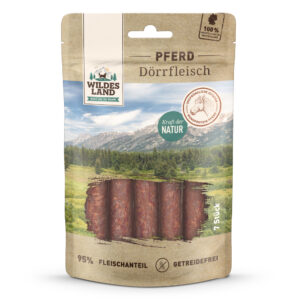 Wildes Land Pferde Dörrfleisch 7 Stk.