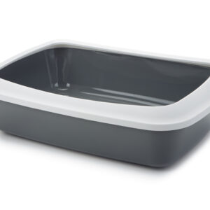 Savic Katzentoilette Iris Open M Rand Grau 50
