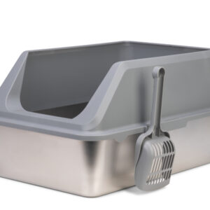 Beeztees Katzentoilette Zilva Grau 60X40X30