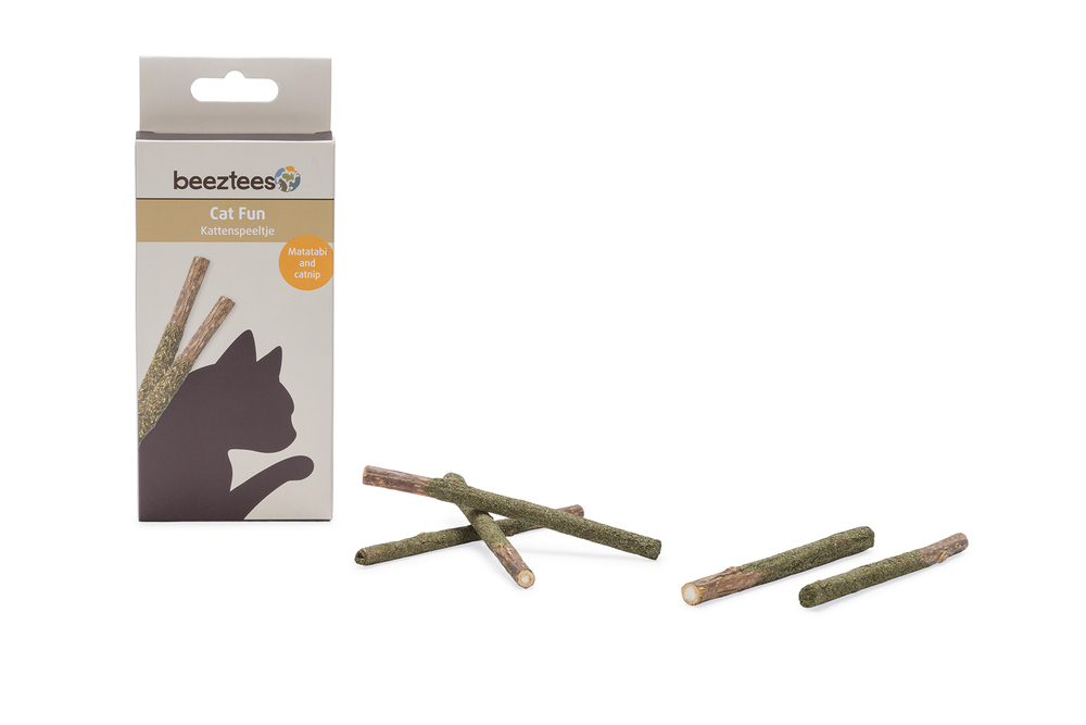Beeztees Matatabi und Catnip Sticks 5 St. 12 cm