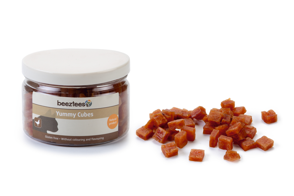 Beeztees Katzensnack Yummy Cubes 90G