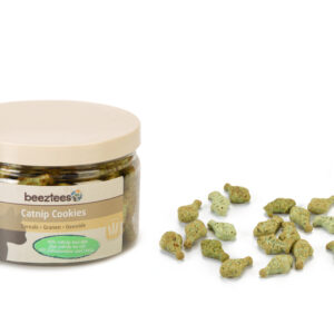 Beeztees Katzensnack Catnip Cookies Lachs 55G