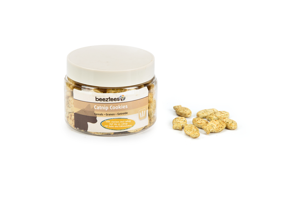 Beeztees Katzensnack Catnip Cookies Huhn 55G