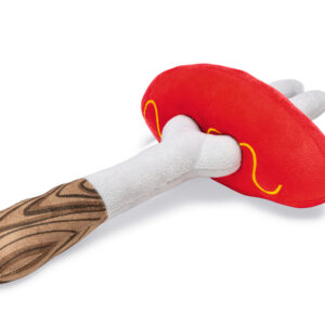 Beeztees Plüsch Hundespielzeug Bbq Gabel+Wurst 33X18X8