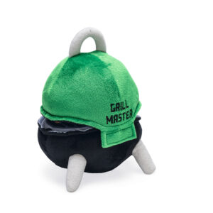 Beeztees Plüsch Hundespielzeug Grillmeister Grn/Schwarz 20