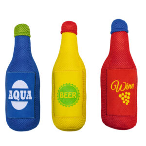 Beeztees Mesh Hundespielzeug Drinks sortiert 24X7X7