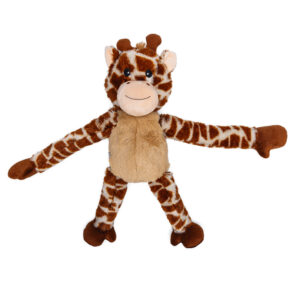 Beeztees Plüsch Hundespielzeug Dschungel Giraffe Braun 40