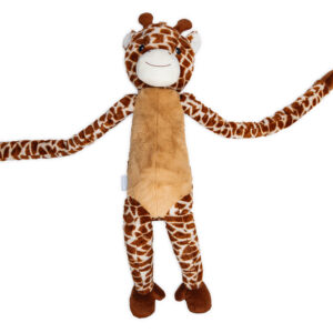 Beeztees Plüsch Hundespielzeug Dschungel XL Giraffe Braun 85
