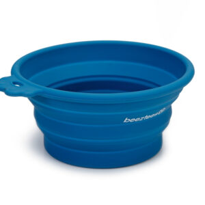 Beeztees Silikon Inkl Napf Blau 17X15