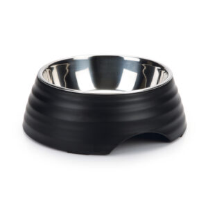 Beeztees Melaminnapf Hund Rimpu Schwarz 17,5