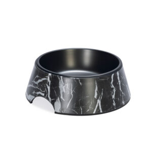Designed by Lotte Melamin Hundenapf Meis Schwarz 700ML