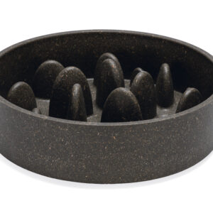Designed by Lotte Bambus Antischlingnapf Hund Pom Grau 21