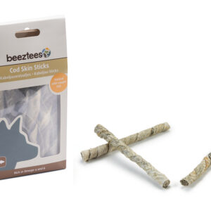 Beeztees Hundesnack Kabeljausticks 80G