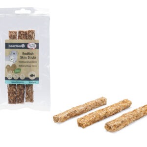 Beeztees Hundesnack Rotbarschhaut Sticks 3Stück