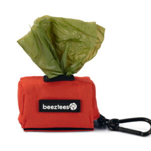 Beeztees Kotbeutelspender Limpa Rot 7,5X3,5