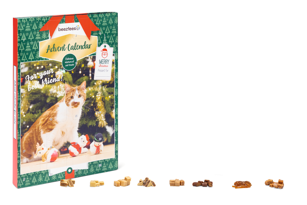 Beeztees Weihnachts Adventskalender Katze Purr