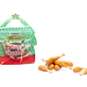 Beeztees Hundesnack Weihnachts Hähnchenkeulen 160G