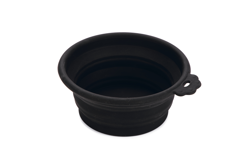 Karlie Silikon Reisenapf Anto Schwarz 250 ML