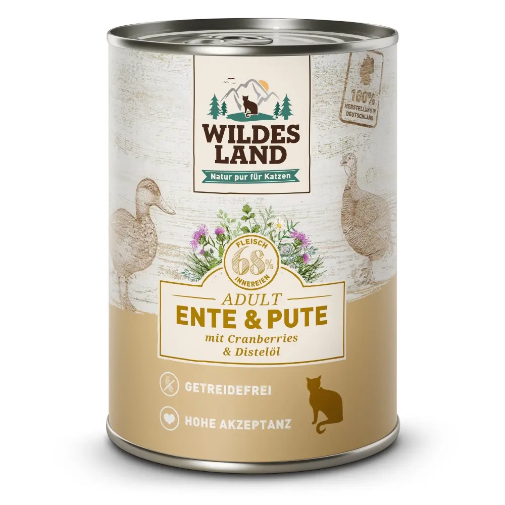 Wildes Land Ragout Ente & Pute mit Süßkartoffeln