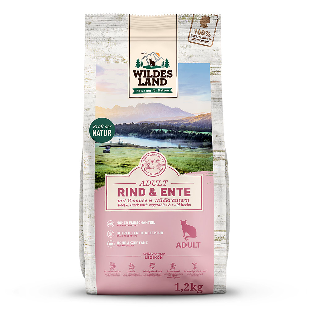 Wildes Land Classic Rind und Ente mit Gartengemüse