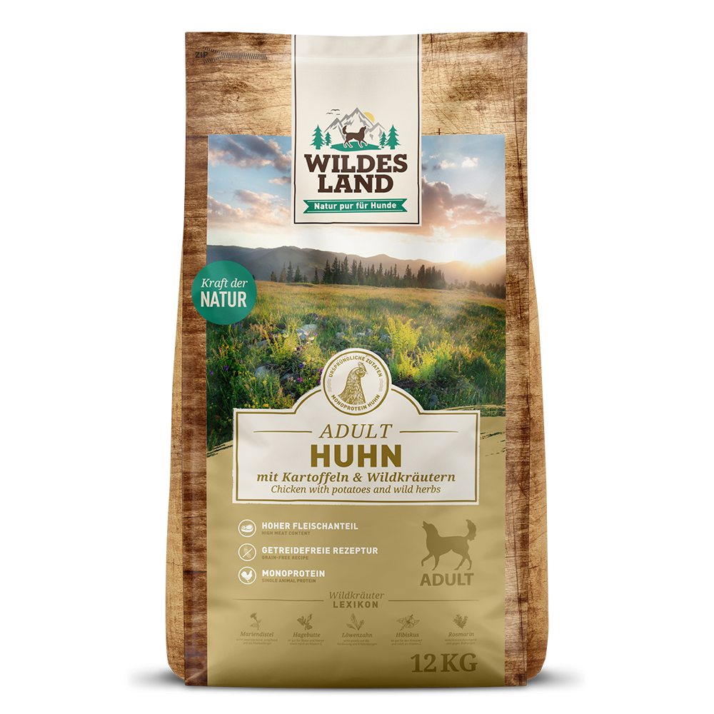 Wildes Land Classic Huhn mit Kartoffel