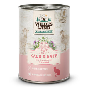 Wildes Land Classic Kalb und Ente mit Cranberries