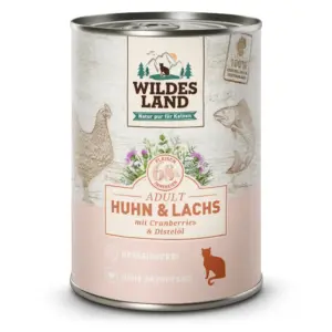 Wildes Land Filet Huhn & Thunfisch mit Spinat