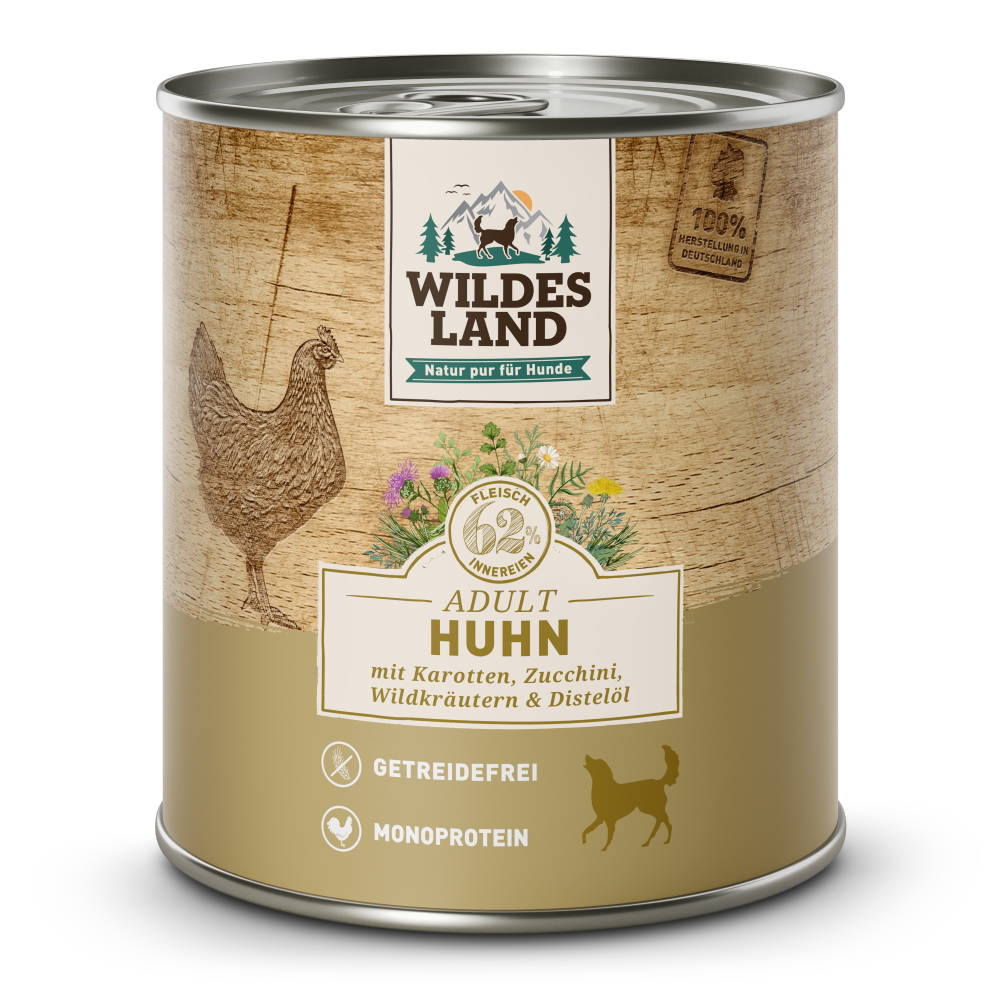 Wildes Land Classic Huhn mit Karotte & Zucchini