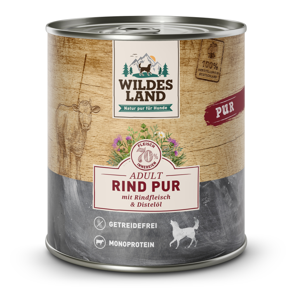 Wildes Land Rind PUR mit Distelöl