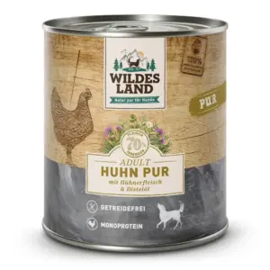 Wildes Land Huhn PUR mit Distelöl